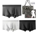 Однотонный, 3 упаковки, коробка включена (Черный меланжевый серый + Темный фотиния серый + Светлый фотиния серый)