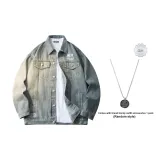 Синий (с ожерельем)