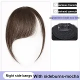 Miu Позиционирование стиля Боковая сторона Бахрома-с Temple [Темно-кофейный]