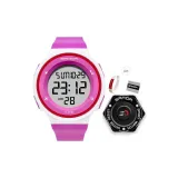 Бело-розово-красный