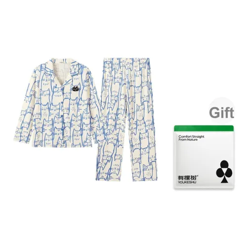 YOUKESHU Женские пижамные комплекты