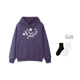 Фиолетовый, с флисовой подкладкой