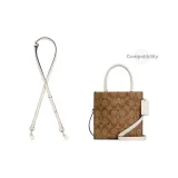 Coach Экрю 1,1 см Ширина Полотняное переплетение Золотая пряжка 90-120 см