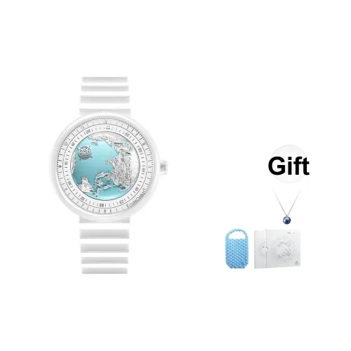 CIGA Design Blue Planet Glacier Blue Автоматический Механический Механизм Керамика Ремешок Часы Женские Часы