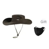 Армейский зеленый походная шляпа + подарки с маской на лицо