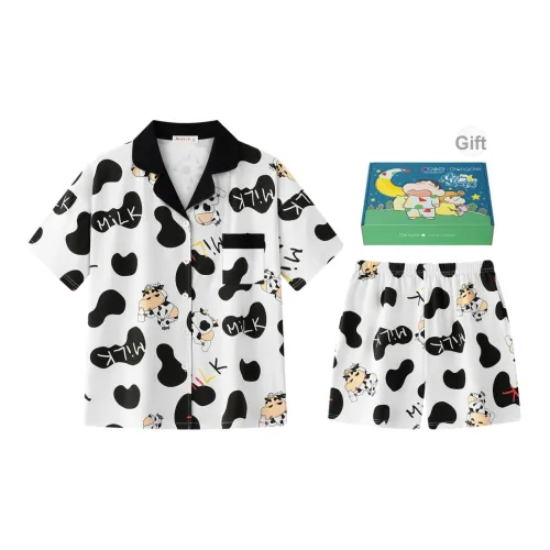 Gongdie X Crayon Shinchan Pajama Подарочная коробка Унисекс Черный Белый