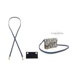 Темно-синий плечевой ремень с пряжкой OT + подкладочная часть 120 см