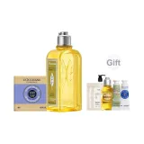 Летняя одежда с дофаминовым эффектом - Вербена, Цитрусовый, Бассейн, 250 мл + Лаванда, Мыло, 100 г