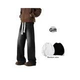 Чёрный Серый [В комплекте с длинным рукавом свитшот]