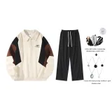 Apricot Set (В комплекте с модным ожерельем + сумка через плечо)