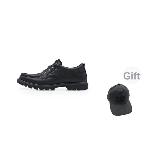 CAT Повседневные кожаные туфли с низким верхом Мужские