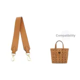 Коричневый, широкая лямка [нерегулируемая, 65 см]