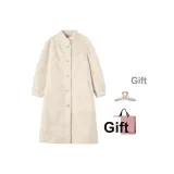 Абрикос, с подарками заколка-краб + эксклюзивная сумка для покупок