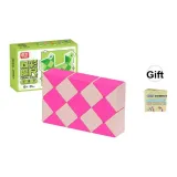 24 секции, двойная волшебная лента, розовый [включает инструкцию]