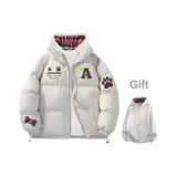 Экрю (в комплекте с клетчатым внутренним слоем, свитшот)