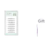 Гладкие и шелковистые волосы без запутывания [8 рядов, натуральный малыш кудрявый] - включает антистатические щипцы