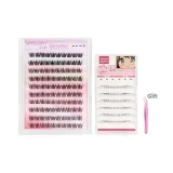 Клей-Бесплатно Норковая шерсть + Клей-Бесплатно Маленькое Пламя + Золотистый Перо Пинцет