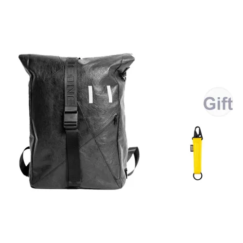 One Person's Planet Рюкзак из бумаги DuPont Унисекс Черный