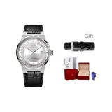 Серебряный белый ремень [импортный механизм]