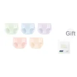 [5 Пачка] Мятно-зеленый + Морская соль Синий + Виноградный Фиолетовый + Сатиновая Кожа + Туманно-розовый