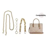 Под-Золотая цепь + Луна удлинитель цепочки + Под-Золотая декоративная цепь