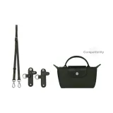 Forest Green Crossbody Shoulder Strap + No-Hole Buckle  
Лесной зеленый через плечо плечевой ремень + без отверстий пряжка
