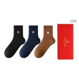 [3 упаковки коробки включены] Черный *1, Темно-синий *1, Верблюжий *1