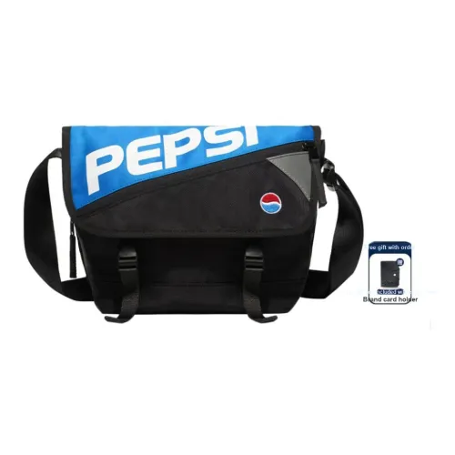 pepsi Сумки через плечо Синий черный С подарками Бренд Theme Картхолдер Унисекс