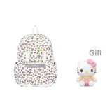 Hello Kitty - Белый цвет, с принтом + Розовая кукла Hello Kitty