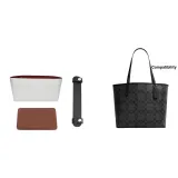 City33[Трехкомпонентный комплект] Бордовый подкладка + Черный серебристый плечевой вкладыш + нижний вкладыш