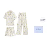 Карамбола Маленький Серый Кролик Трехкомпонентный Комплект в Клетку Коробка