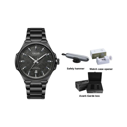 EBOHR Механические Мужские Часы Explorer Collection 45мм*45мм*45мм Черные