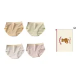 Абрикос + Зеленый + Светло-синий + Светло-фиолетовый