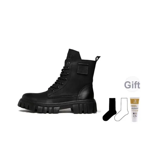 ORP Короткий Мартин Ботин Мужской Черный