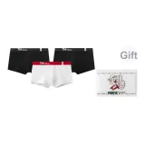 3 упаковки (Черный + Черный + Белый)