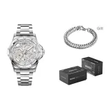 5579-Silver White[Браслет+Free Черная Коробка]