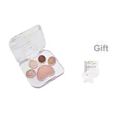 Z157 5 цветов Кошачья лапа Тени для век [02 Универсальный] Одна коробка [Включает портативные хлопковые подушки]