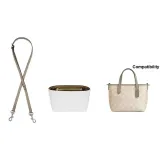 [Стиль 8] Камео Коричневый Плечевой ремень Комплект одежды