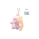 Розовый топ с персиковым дизайном, пузырьки, выдуватель с эффектом шума (включает поздравительную открытку с щенком и тортом)