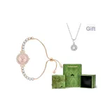 Мечтательный розово-золотой (искрящаяся звезда ожерелье)