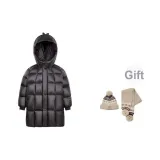 Black (В комплекте с шапкой и шарфом)