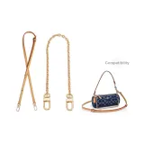 [Через плечо] Регулируемый плечевой ремень + декоративная цепочка 40 см