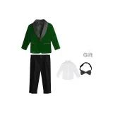 Комплект из двух предметов для бизнеса из яшмы (включает рубашку + бабочку)