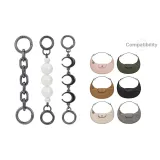 [Металлический Комплект Одежды] Белая Луна Удлинитель Цепь