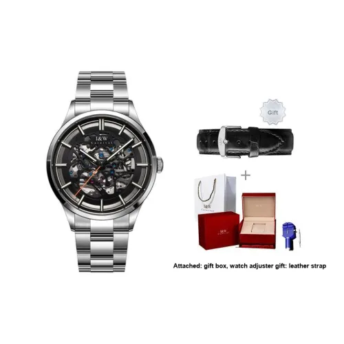 I&W CARNIVAL HWGUOJI Автоматический механический механизм Мужские часы 41мм*41мм*41мм Черный