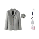 Серый костюм, в комплекте бесплатно: галстук + вешалка