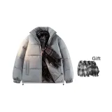 Dark Gray (Пуховик-BL0610) (Подарок Бренд Модный Шарф)