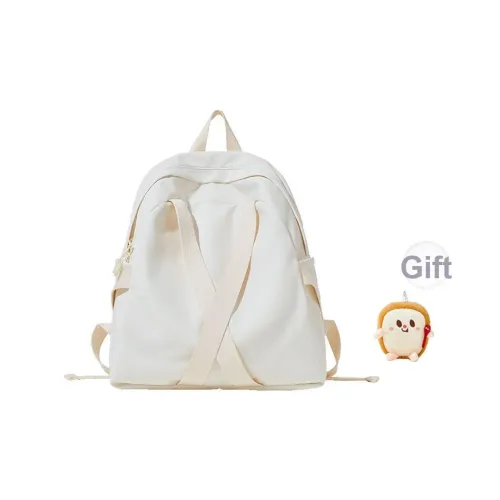 BOSTANTEN Ткань Рюкзак Средний Унисекс Черный Бежевый