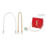 Золотистый портативный жемчужный шнур 50 см + золотистый декоративный шнур 50 см [включает модифицированный инструмент]