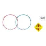 Сладкий стиль Котенок Браслет-шнурок Набор (Включает Удачный Треугольник Украшение)